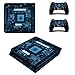 Produktbild Morbuy PS4 Slim Skin Design Folie Aufkleber Sticker schützende Haut Schale für Sony Playstation 4 Slim Konsole und 2 Dualshock Controller (Circuit Board)