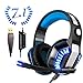 Produktbild USB Gaming Headset für PC PS4, Beexcellent Virtual 7.1 Surround Sound Deep Bass LED Licht Professional Kopfhörer mit Mikrofon