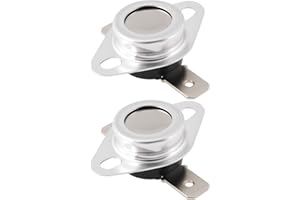 The Lord of the Tools Termostato para Secadora de 2 Piezas 185 °C C00849444 Compatible con Indesit Compatible con Hotpoint
