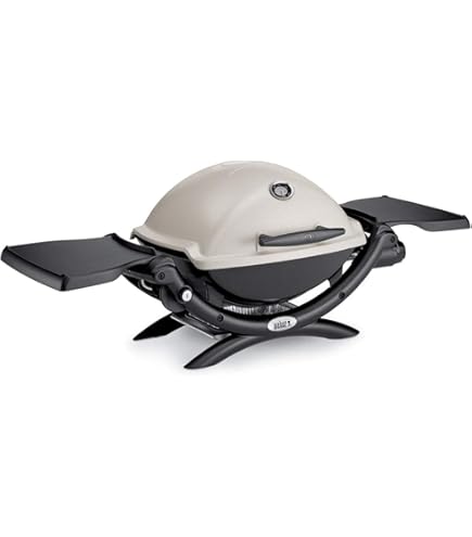 Weber Q2200 Gas Grill, 54 X 39 Cm Grilling Surface, 1 Burner, With