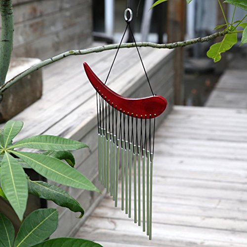 Windspiel Glocken Heilung mit Garten Outdoor Yard Decor, 15 Tubes - 3
