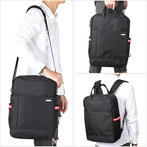 PRASACCO Rucksack Backpack Notebookrucksack f  r 15 6 zoll Schultertasche Handgep  ck wasserabweisend Daypack Umh  ngetasche Unisex Studenten f  r Bus