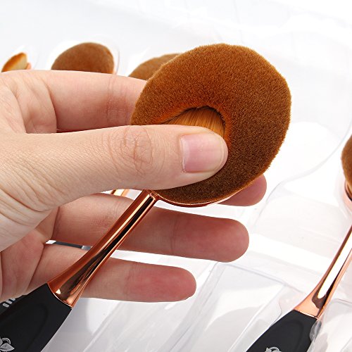 Neverland 15 Farben Creme Concealer / Highlight / Face Contour Palette + 11 Bambus Griff Make-up Pinsel - 4