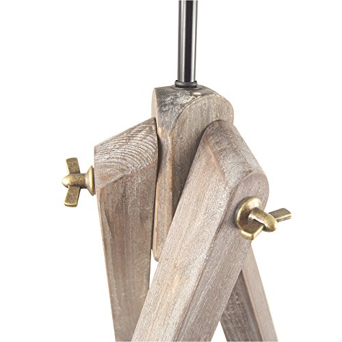 MOJO® Stehlampe Höhenverstellbar Stehleuchte Tripod Lampe Lampenschirm Dreifuss mq-l46 - 3