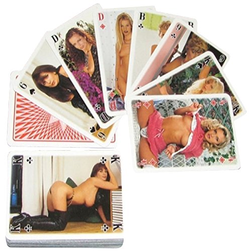Preisvergleich Produktbild Spielkarten Sexy Frau (hart)