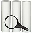 Ozat Pure Water 10" Sediment Filter 5 Micron Cartridge Candle | Wound Filter Cartridge to Fit Most Standard Filter Housings | 4-Pics