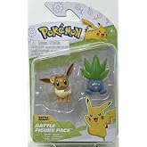 Pokemon Battle Bahar Serisi 2'li Fig&uuml;r Seti - Eevee Ve Oddish