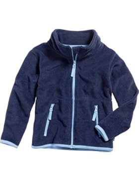 Playshoes Unisex Fleece-Jacke Farbig Abgesetzt