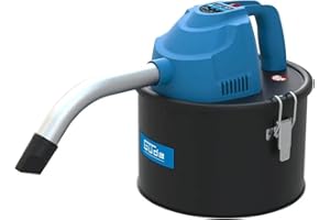 Güde Aspirateur à Cendres GA 4-600.1 17015, Aluminium, Plastique, Bleu, Noir, 600 W