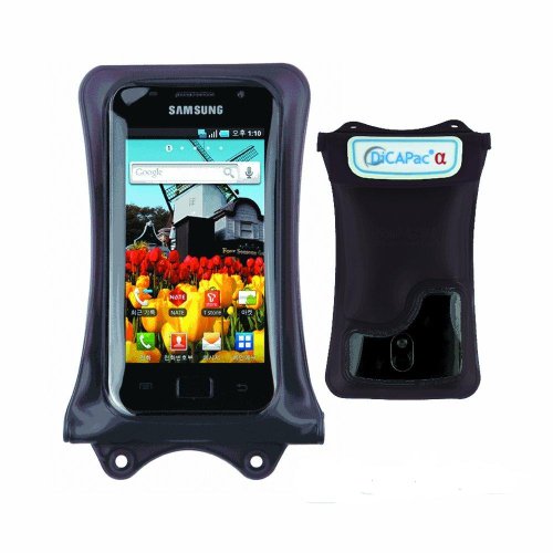 DiCAPac WP-C1 Underwater Waterproof Case for Apple iPhone 6, Samsung Galaxy S4 S3, Google Nexus 4, HTC One, HTC DROID DNA, HTC 8X, Sony XPERIA Z, XPERIA TL, MOTOROLA DROID RAZR MAXX, LG Optimus G, BlackBerry Z10...