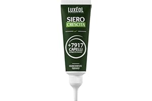 LUXÉOL - Siero Crescita Capelli - +7917 Capelli In Fase Di Crescita* - Clinicamente Testato - 98% Di Ingredienti Di Origine Naturale - Uomo/Donna - Prodotto In Francia - 50ml