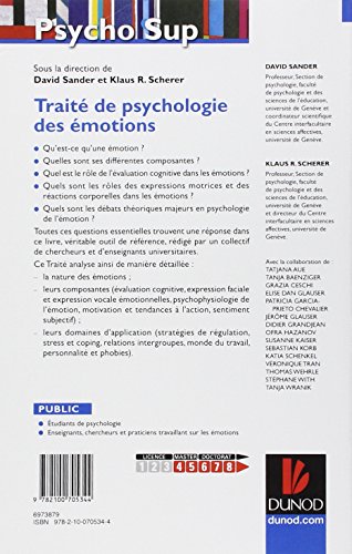 Livres Couvertures de Traité de psychologie des émotions