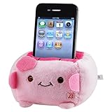 SODIAL(R) (Random Color) Cartoon Plush PDA Phone Holder compatible with the New Apple iPhone 5