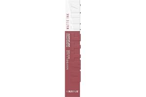 MAYBELLINE NEW YORK Maybelline New-York – Rouge à Lèvres Mat Liquide – Longue Tenue – Superstay Matte Ink – Teinte : Soloist (140), 5 ml