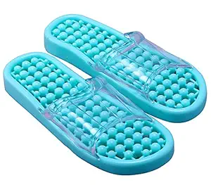 VDHJA? Medium Size Accupressure Power Foot Mat Full Body Relaxer Natural Leg Foot Massager Slippers (large)