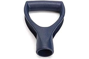 Aoliay D-förmiger Kunststoff-Griff Schaufelgriff Ersatz Schnee Entfernung Gabel Schaufel Griff für Graben Rechen Griff von Rasen Garten Bauernhof