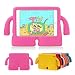 Produktbild lioeo iPad mini Fall für Kinder freistehend mit Griff leicht EVA Schaumstoff Schutzhülle für Apple iPad Mini 4 3 2 1 20,1 cm, Silikon, hot pink, iPad Mini 1 2 3 4