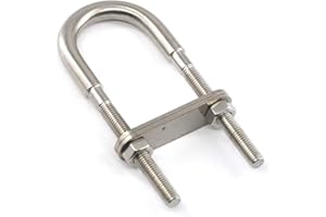 SEERAPHEE M10x130 Boulon en U en acier inoxydable 304 (1 pièces)