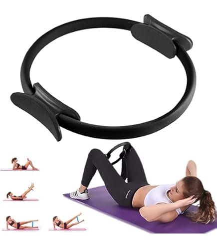 自助具・リハビリ用品 STOTT PILATES Fitness Circle Lite STOTT PILATES Fitness Circle Lite, Black, 14-Inch: Buy