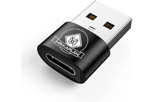 Mr.Kaplan Adaptateur Compact USB C Femelle vers USB Mâle 480Mb USB 2.0