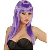 Vipfoni Purple Long Party Wig