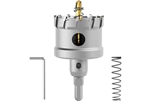 CSOOM Sega a tazza in metallo duro ad alte prestazioni, TCT. Acciaio inossidabile e rete metallica sono la scelta ideale (50 mm)