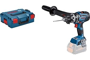 Bosch Professional 18V System BITURBO Akku Bohrschrauber GSR 18V-150 C (max. Drehmoment 150 Nm, Drehzahl von 2.200 min⁻¹, inkl. Zusatzhandgriff, Einlage, L-BOXX, ohne Akku/ Ladegerät)