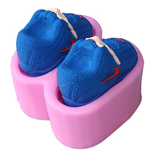 Seifenprofis Schuhe Sneakers Nike Schokoladen formen Silikon Seifenform Kerzenformen Kueche Baking Niedliche spielzeug Silikonform-Fondant Schokoladenform Eiswürfel