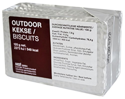 Preisvergleich Produktbild Survival Outdoor Überlebenskekse - 18 Hartkekse 120 g