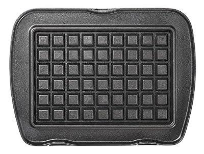 lagrange Jeu de plaque Gaufres Liégeoises pour Gaufrier Premium Noir