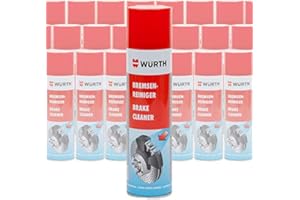 BRAKE CLEANER AEROSOL 500ML Limpiador de frenos Wurth 500 ml (48)