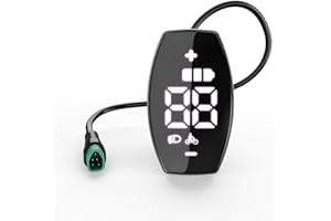 Varstrom VD03 Display für BAFANG Mittelmotor CAN Bus E-Bike-Anzeige Support-App Kompatibel mit BBS01B BBS02B BBS-HD M200 M400 M500 M600 M620 M420 M510 M625 M325 M225 E-Bike Umrüst-Set