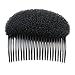 Price comparison product image 1PC Black/Brown colors for choose Charming BUMP IT UP Volume Inserts Do Beehive hair styler Insert Tool Hair Comb Hot (Black)