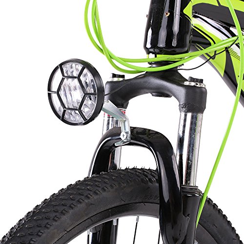Docooler Fahrrad-Licht Keine Batterie/Fahrradbeleuchtung Set Kit Fahrrad Sicherheits Frontscheinwerfer Rücklicht Rücklicht Dynamo(Keine Batterien Erforderlich) - 3