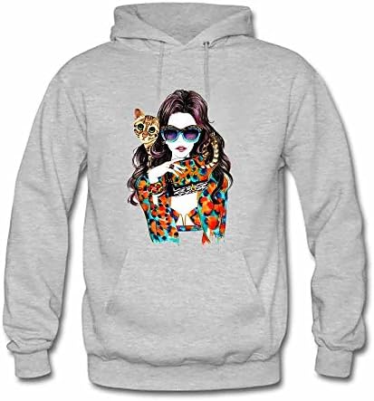 Eurapping Men Unisex Hoodie Sweatshirt Sexy Hot Girl Funny Printed XL