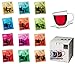 Produktbild TEE GESCHENKSET: 400ML DOPPELWANDIGE GLASTASSE + 12x TEEBEUTEL - ein tolles Teeset, Probier- und Geschenkset, best. aus: 1x 400ml Doppelwandtasse + 12 verschiedene Teebeutel der Edelmarke "The London Tea Company" - bedida by Feelino