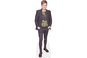 CELEBRITY CUTOUTS Michael Patrick Kelly (Dark Suit) Pappaufsteller lebensgross