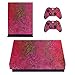 Produktbild Wondder Xbox One X Haut Aufkleber, Schutz Vinyl Aufkleber Haut Aufkleber für Xbox One X Konsole + 2 Controller Skins + 2 x Silikon Daumen Griffe (Farbe 5)