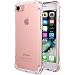 Produktbild iPhone 7 Fall, iPhone 8 Case, Crystal Clear Stoßdämpfung Bumper Slim Fit, Heavy Duty Schutz TPU Cover für Apple iPhone 7 Pool Armbands pop up popslate popsocket s8 Clear 1p