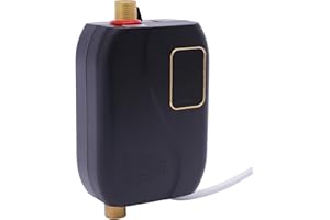 FRICIENC Mini Durchlauferhitzer 3500W Elektrische Durchlauferhitzer 220V FüR Waschbecken, KüChen SpüLbecken Instant Klein Durchlauferhitzer LED Temperaturanzeige