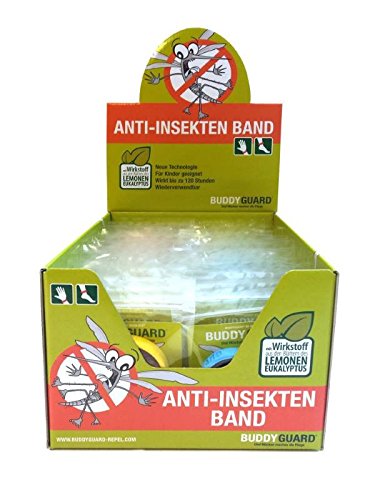 BUDDYGUARD Insektenschutz 6 Stück Blau - 4