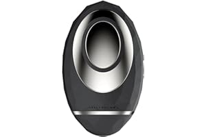 CRYFOKT Schlafhilfegerät, Handheld-Schlafhilfegerät mit 15 Einstellbaren Stufen, Entspannungsartikel, Ergonomisches Smart-Sleep-Instrument Zur Linderung von Angstzuständen, Depressionen (Schwarz)