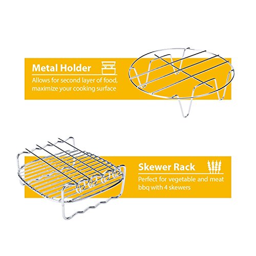 Luft Friteuse Zubehr Kits Set Von 5 Fr Gowise Philips Cozyna Alle Ber 30l Kapazitt 37qt 53qt 58qt Einschlielich Kuchenfass Backform Pan Grill Topf Pad Topflappen Silikonmatte Luft Friteuse Zubehr Kits Set Von 5 Fr Gowise Philips Cozyna Alle Ber 30l Kapazitt 37qt 53qt 58qt Einschlielich Kuchenfass Backform Pan Grill Topf Pad Topflappen Silikonmatte