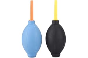 ‎KAFUTY 2 STÜCKE Tastatur Reinigung Staub Gebläse Super Starke Reinigung Entfernen Staub Luft Gebläse Gummi Vakuum Ball mit Anti-Spitting Düse Kompatibel für Laptop PC Smartphone Digitalkamera Bläst Den Ball