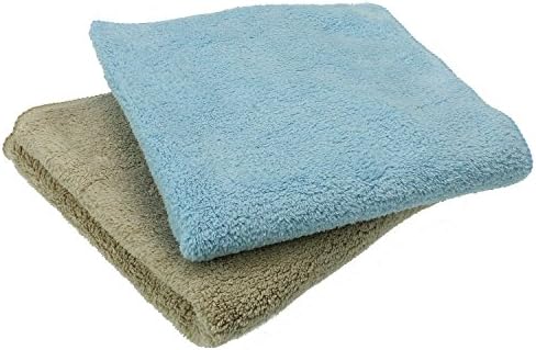 Set of 2 High Quality Microfibre Dust Cloths for Dusting on sensitive surfaces. No Vacuum, but Him. Cleaning Cloths Pegs for your living room, car, office or other for Streak Free Cleaning Towelette, 34 x 35 cm. Dust. Washable Soft, Smooth and Cleaning Cloth, Cleaning Cloth.