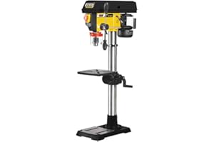 FEMI Taladro de columna de banco de trabajo, 1400 rpm, 460 W, 845 mm