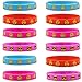 Produktbild knowing 12 Stück Kinder Silikon Armbänder,Emoji Silikon Armbände, Für Kinder Party Supplies, Neuheit Emoji Tütenfüller Kindergeburtstag Mitgebsel,4 Farbe