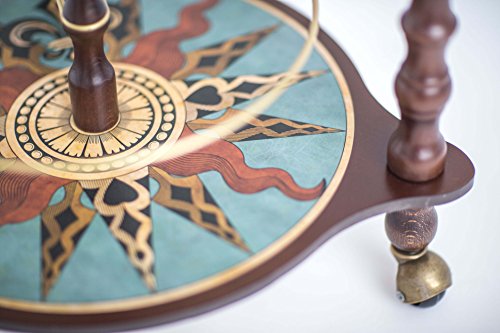 Da Vinci „Blue Dust“ „Hergestellt in Italien“ Globus Bar mit Echtheitszertifikat (blue) - 3