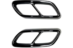 Zeafree Per - Classe C W206 C200 C260 C300 2022 + Car Tail Tubo di Scarico Silenziatore Coperchio Punta ABS Nero