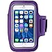 Produktbild Cell-Phone-Armband, ibarbe bis 5,5 inch-Case für iPhone-7-6-6s-se, 5, 5 C, 5S, und sansung-galaxy-s5- Google-Pixel - Adjustable-Velcro-Workout-Band, Key-Holder-Built in-Screen-Protector (Schwarz)